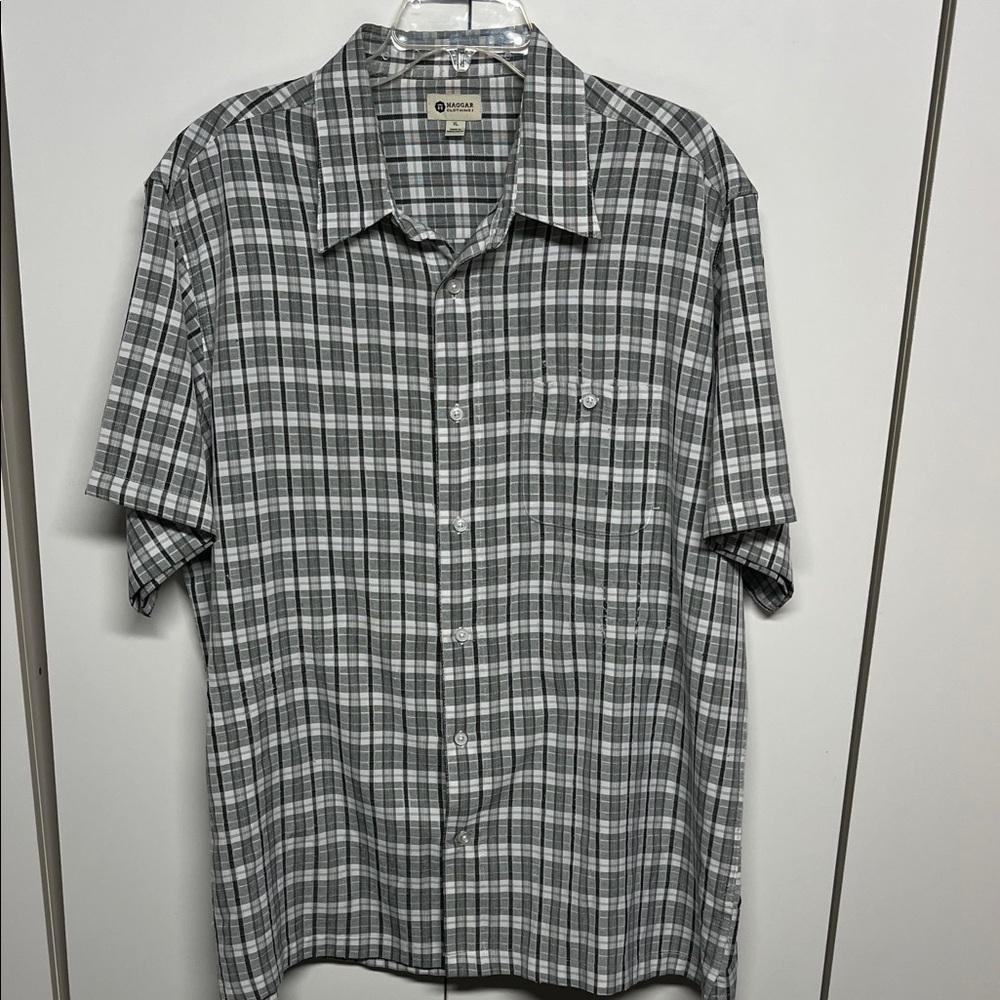 Haggar Checkered Shirt